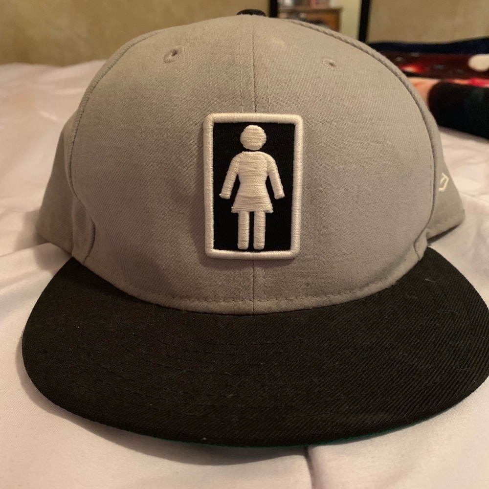 Girl Skateboarding company logo hat